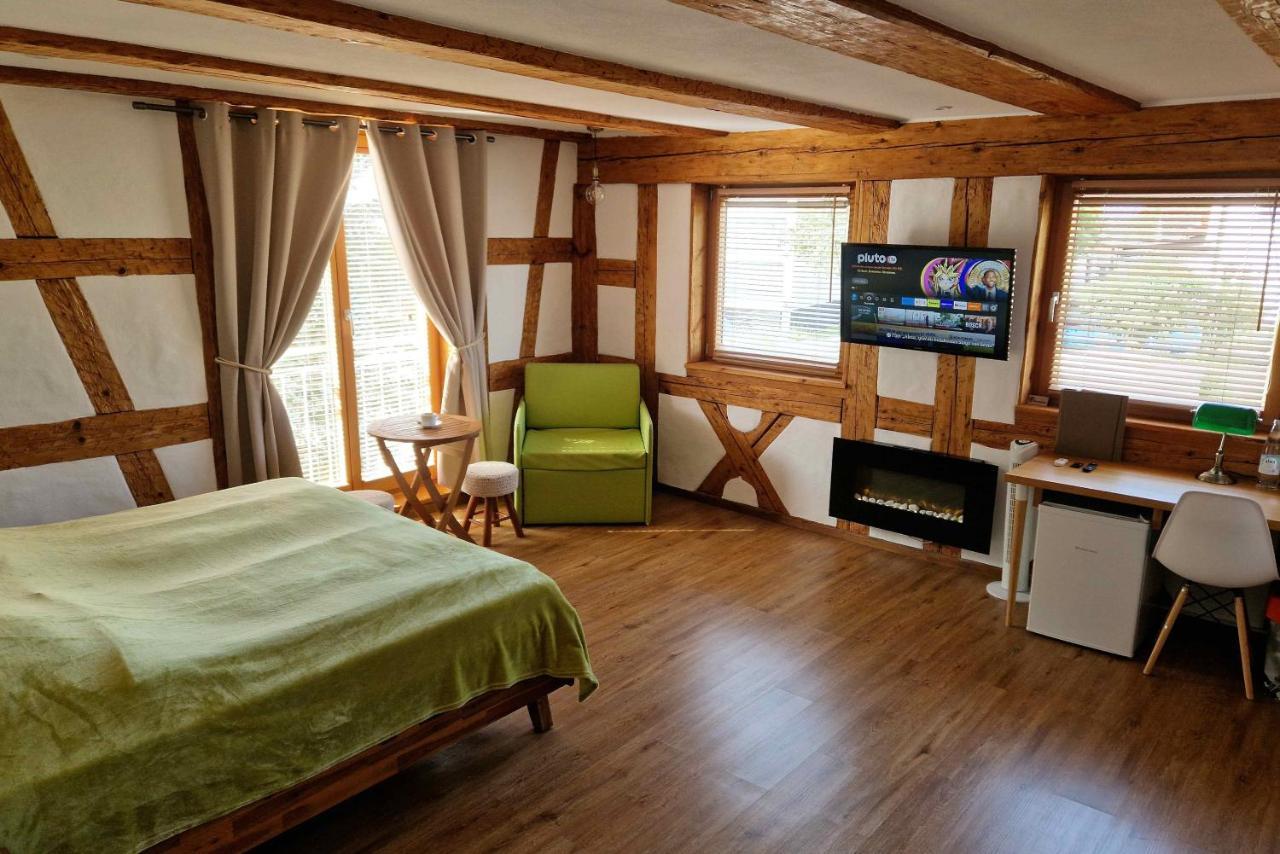 Waldvogel Ferienzimmer Klimatisiert 博登斯边的伊门施塔特 外观 照片